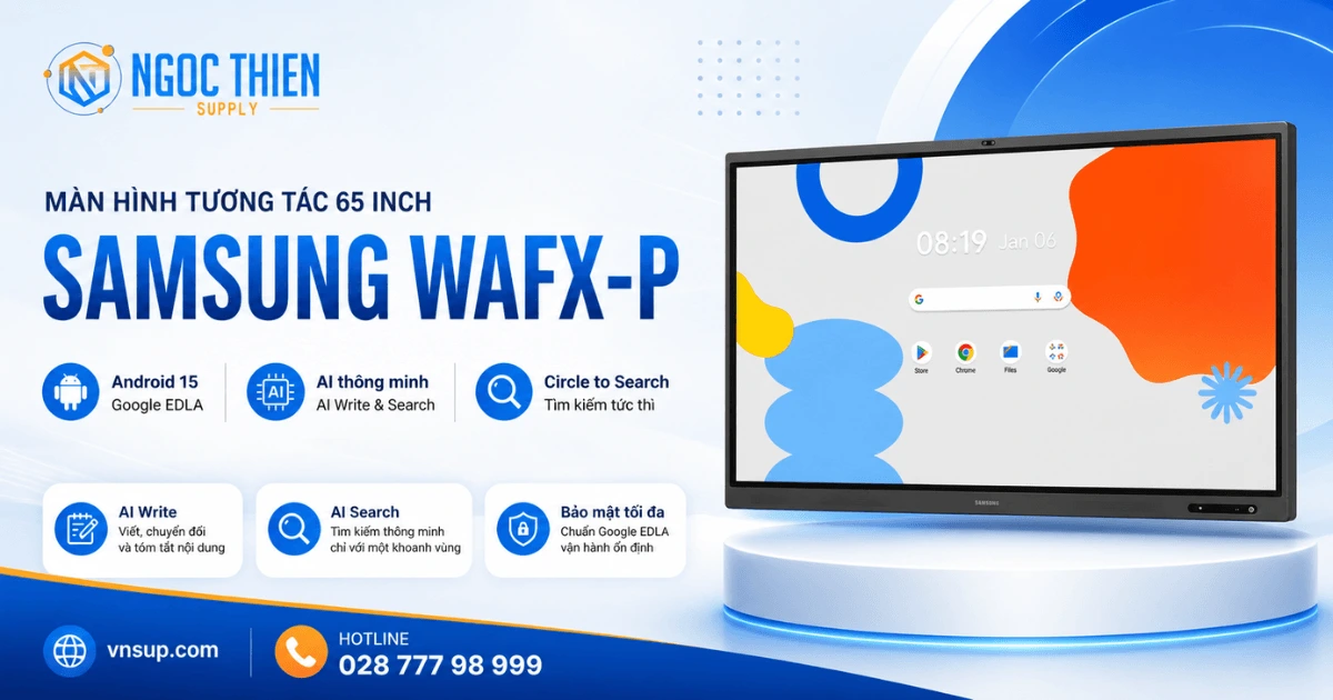 Màn hình tương tác 65 inch Samsung WAFX-P