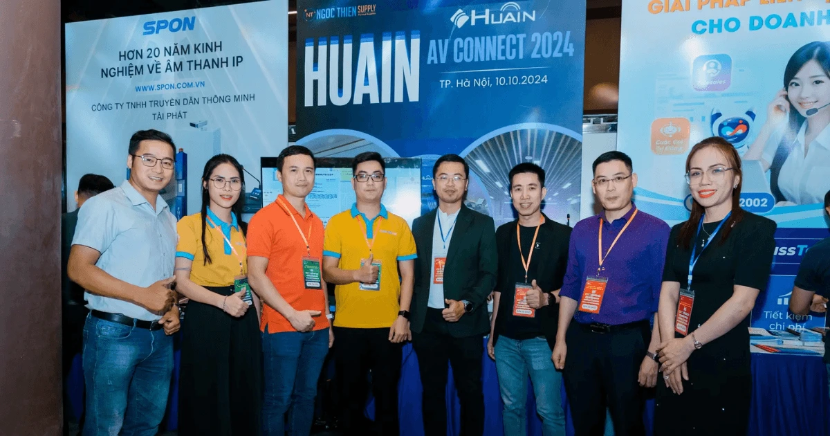 Ngọc Thiên đồng hành AV CONNECT 4
