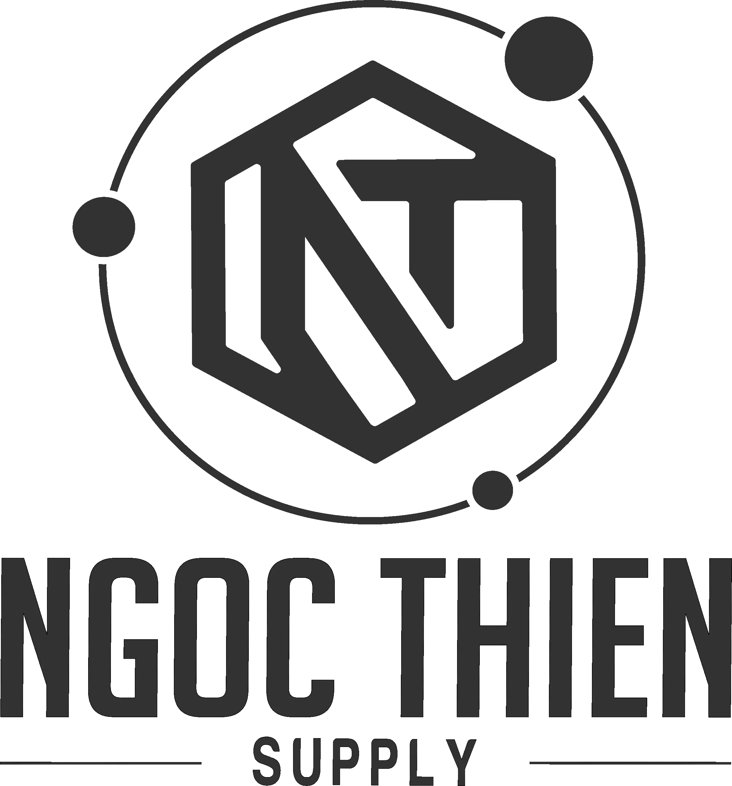 logo nts đen trắng