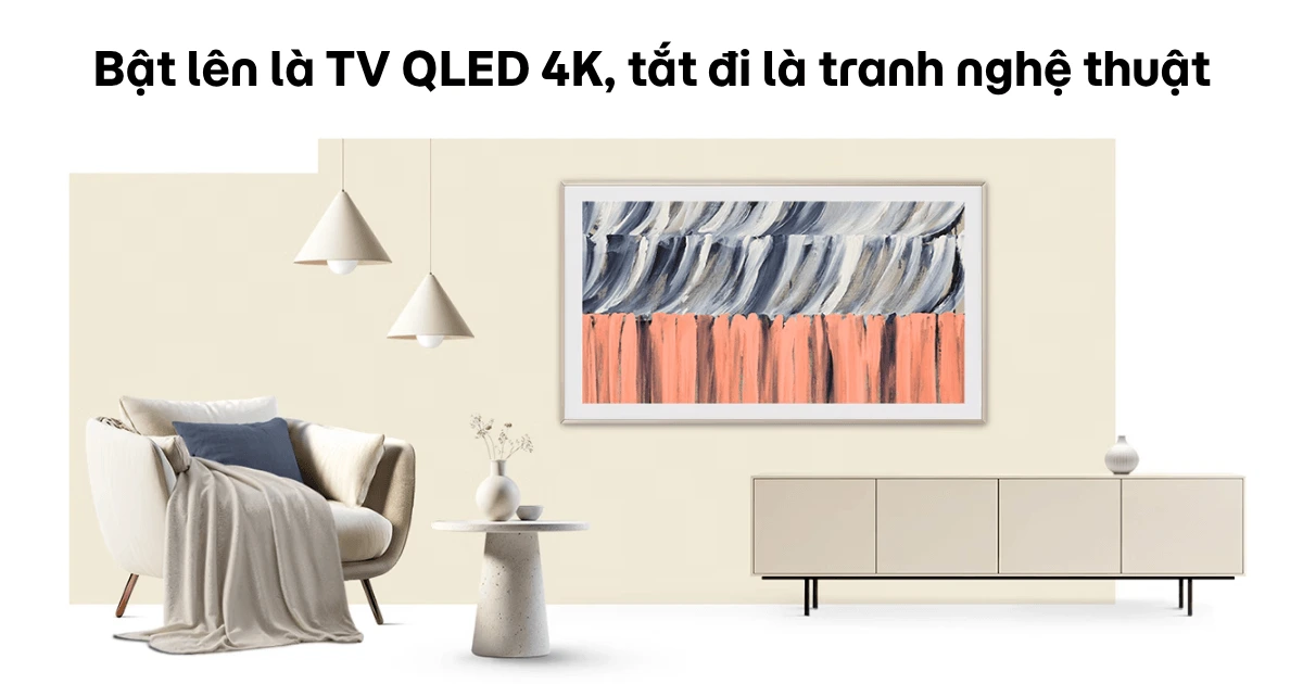 Tivi Samsung The Frame 4K LS03HE