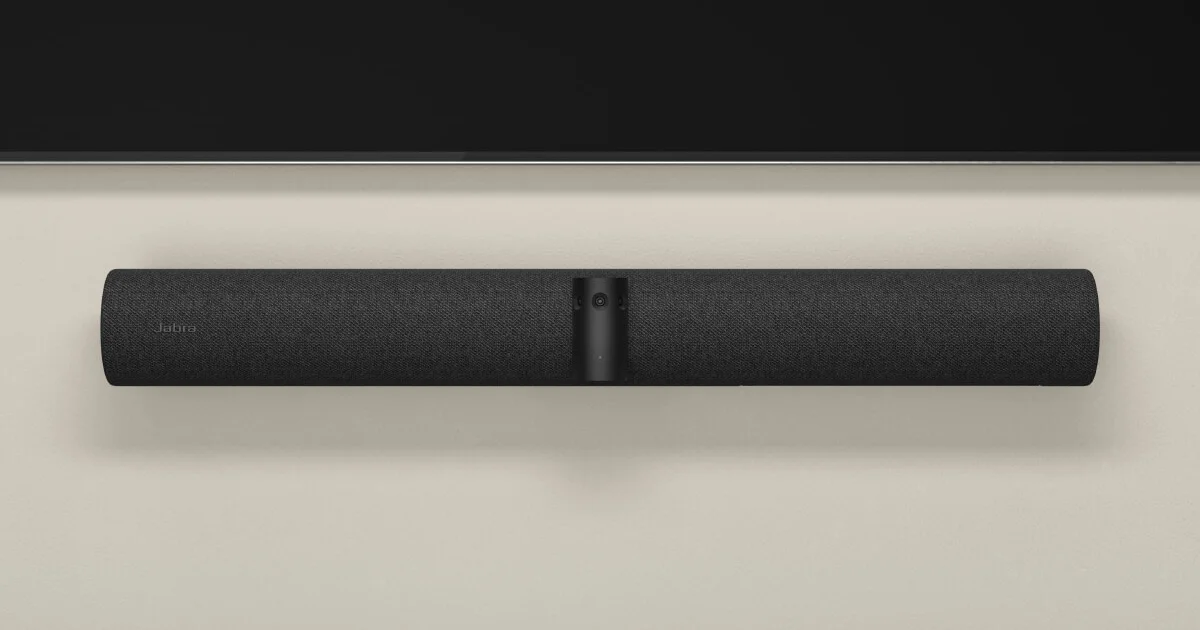 Mô hình phòng họp thực tế lắp đặt bộ Jabra PanaCast 50 Room System
