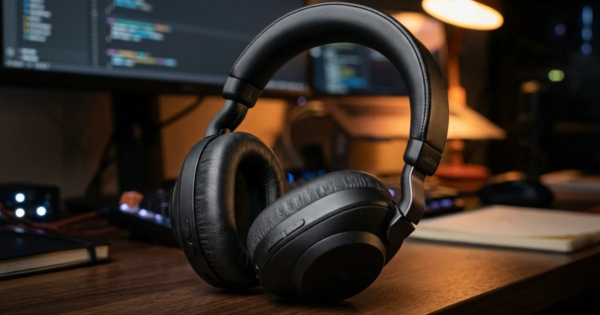 Công nghệ chống ồn chủ động lai Hybrid ANC trên Jabra Evolve3 85