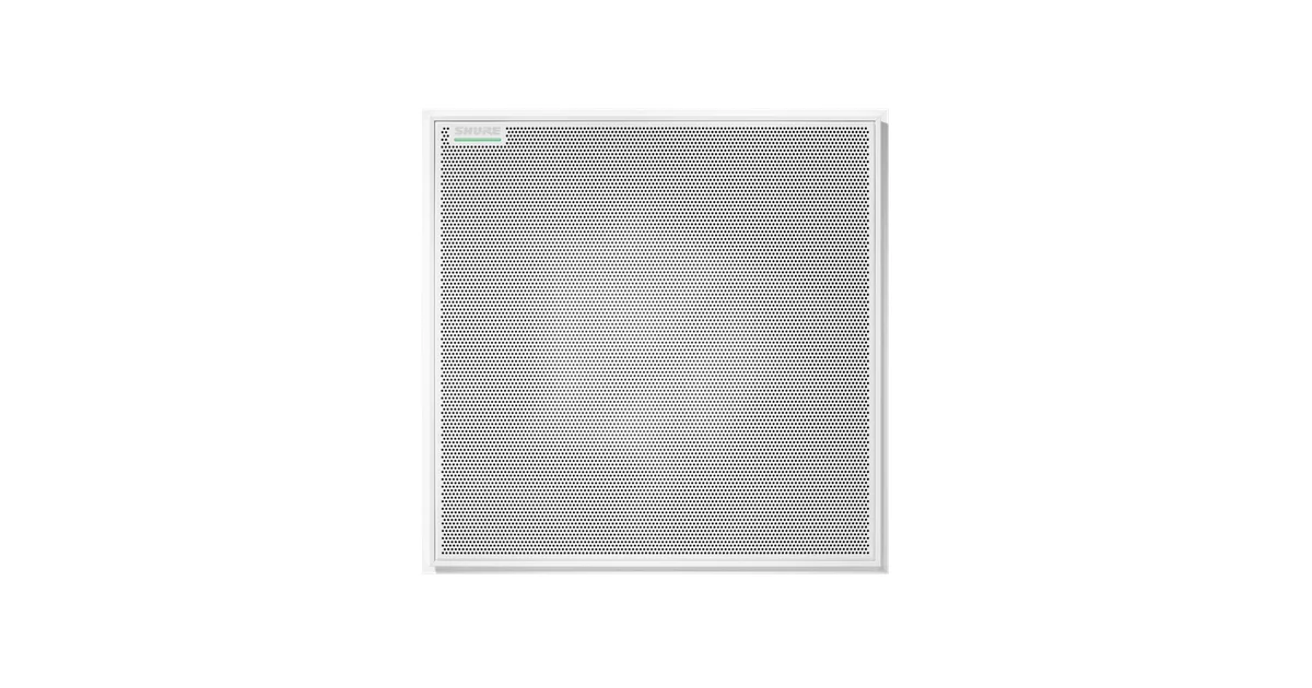Thiết kế micrô trần tròn màu đen Shure MXA925B-R chính hãng