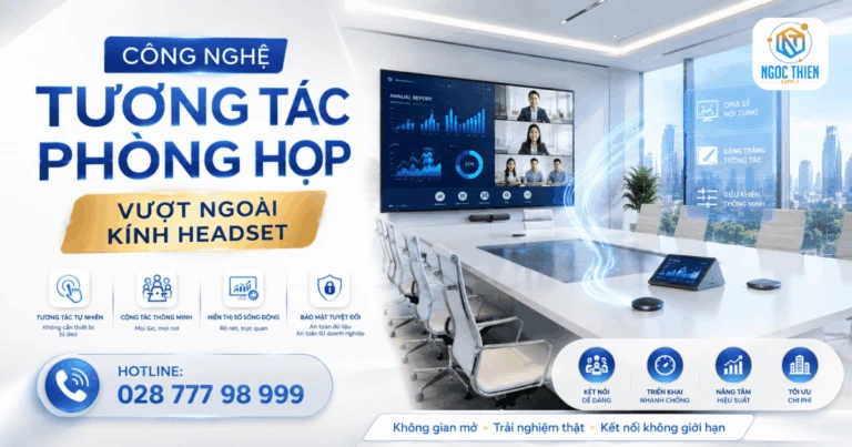 Công nghệ tương tác phòng họp vượt ngoài kính headset