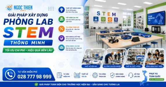 Giải pháp xây dựng phòng lab STEM thông minh tối ưu chi phí