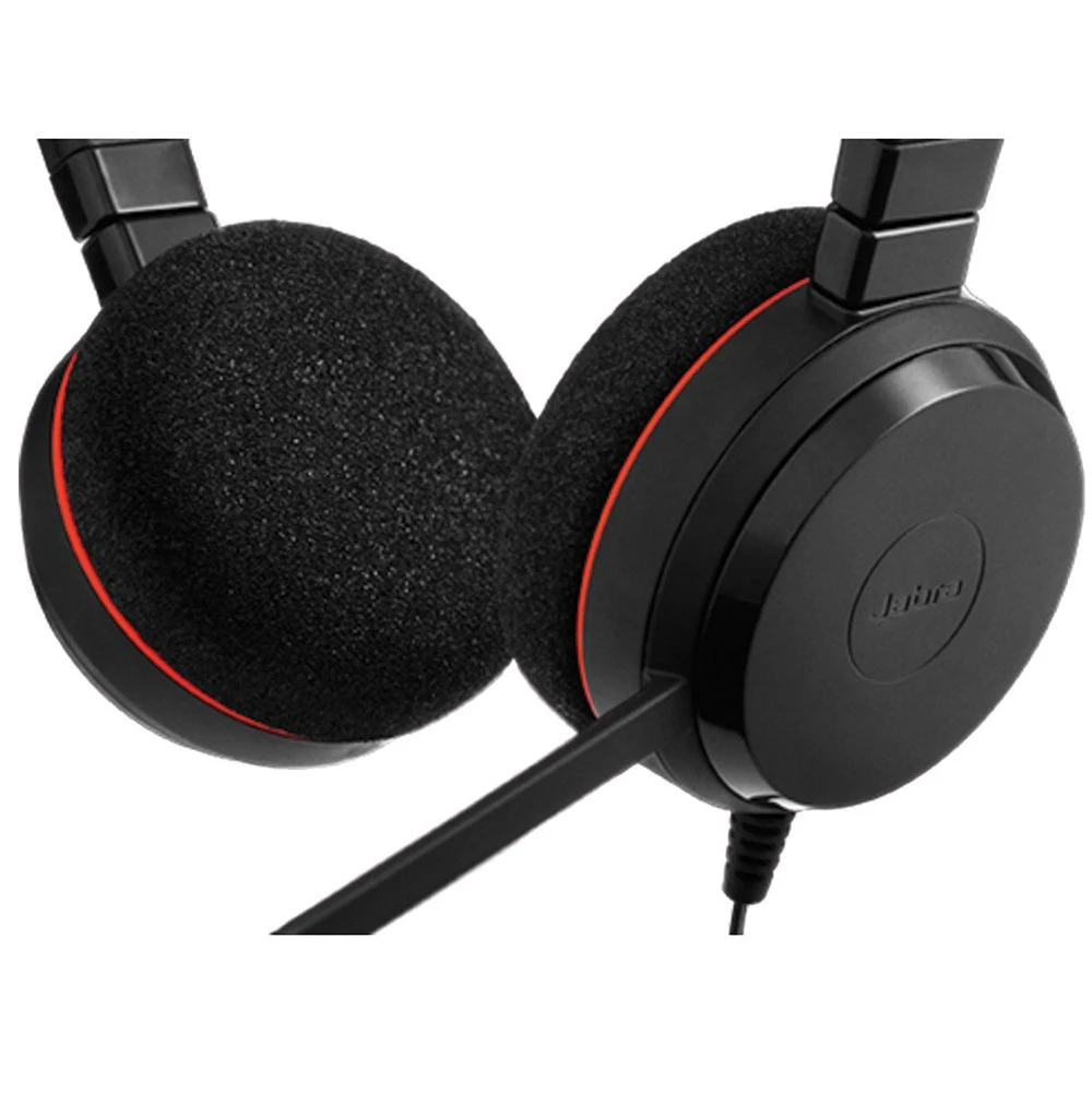 Jabra Evolve 20 Stereo MS USB C-A Adapter màng loa dải âm rộng