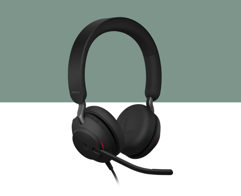 Jabra Evolve2 40 SE cô lập tạp âm thụ động