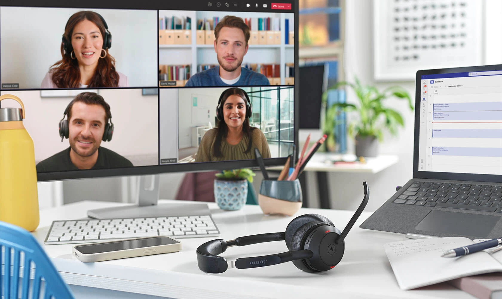 Jabra Evolve2 55 micro lọc nhiễu