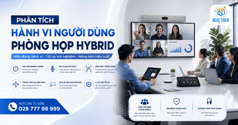 Phân tích hành vi sử dụng phòng họp hybrid
