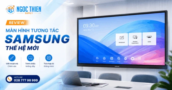 Review màn hình tương tác Samsung thế hệ mới