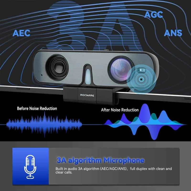 Rocware RC08 micro lọc nhiễu