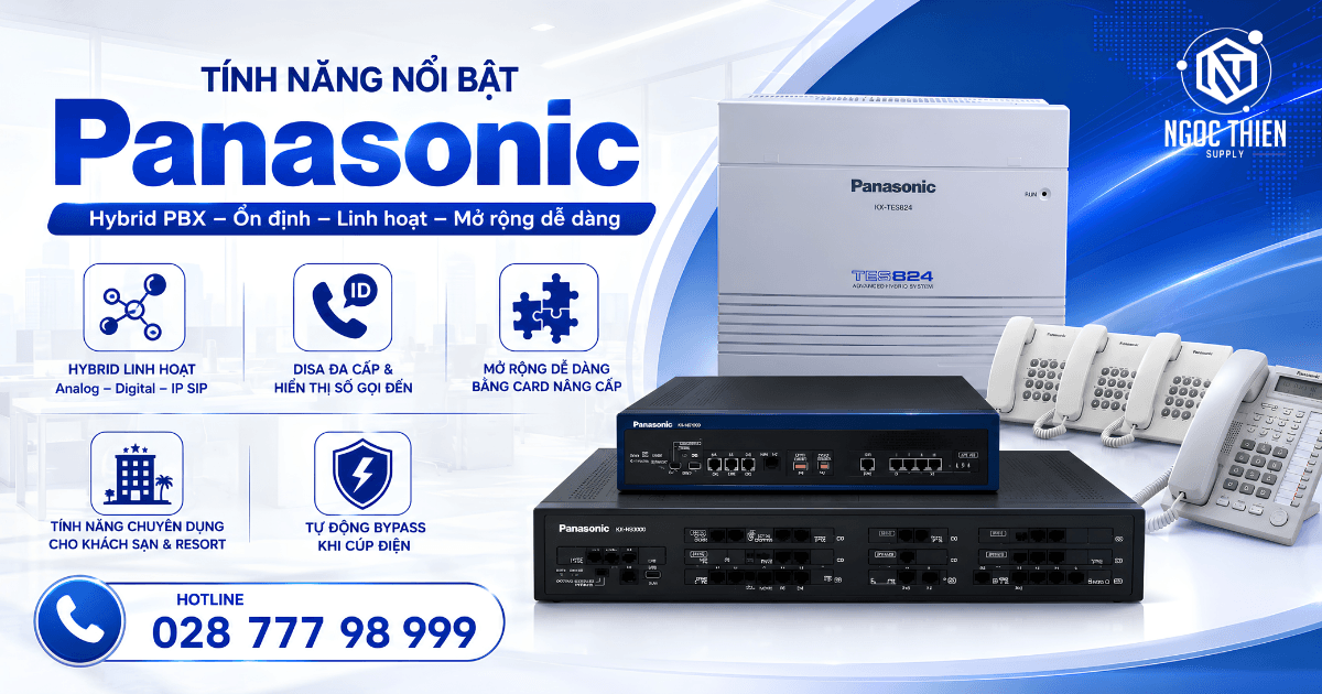 Tính năng nổi bật của tổng đài Panasonic