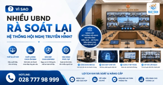 Vì sao nhiều UBND rà soát lại hệ thống hội nghị truyền hình