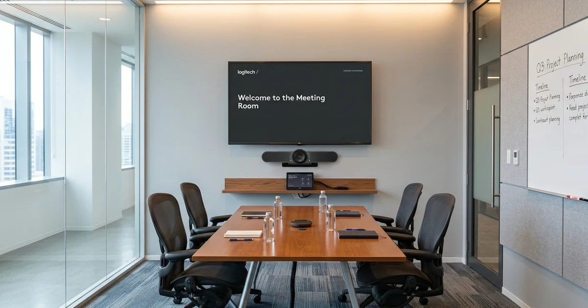Logitech MeetUp là dòng camera họp trực tuyến cho doanh nghiệp được tin dùng rộng rãi