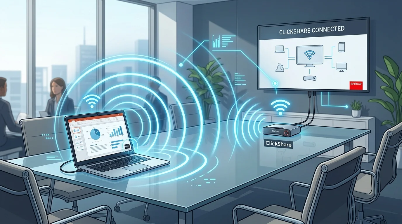 Thiết lập tối ưu hóa băng thông Wi-Fi cho Barco ClickShare Hub
