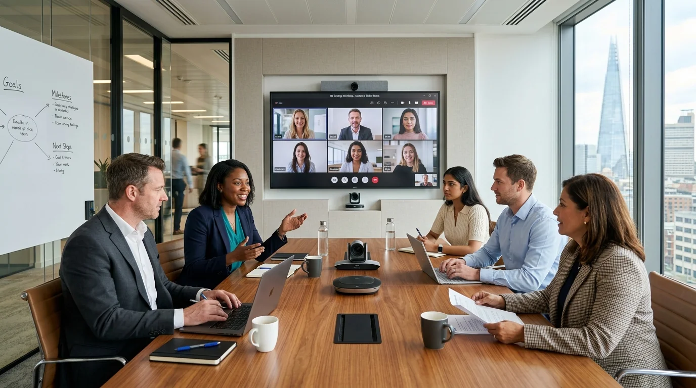 Ngọc Thiên cung cấp giải pháp Video Call hội nghị truyền hình cộng tác trong phòng họp thông minh