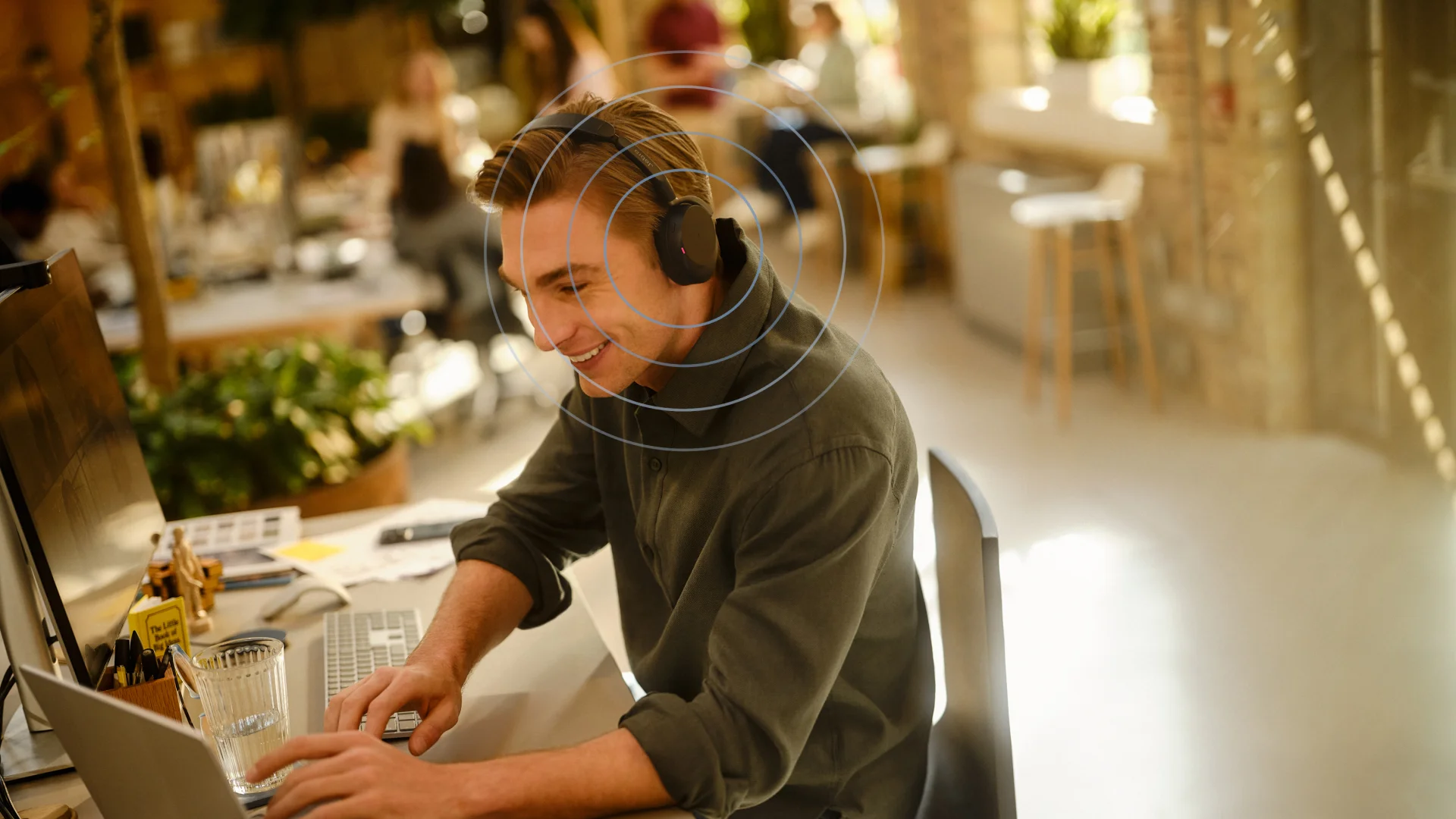 Kết nối Bluetooth đa điểm của tai nghe Jabra Evolve3 65 Flex