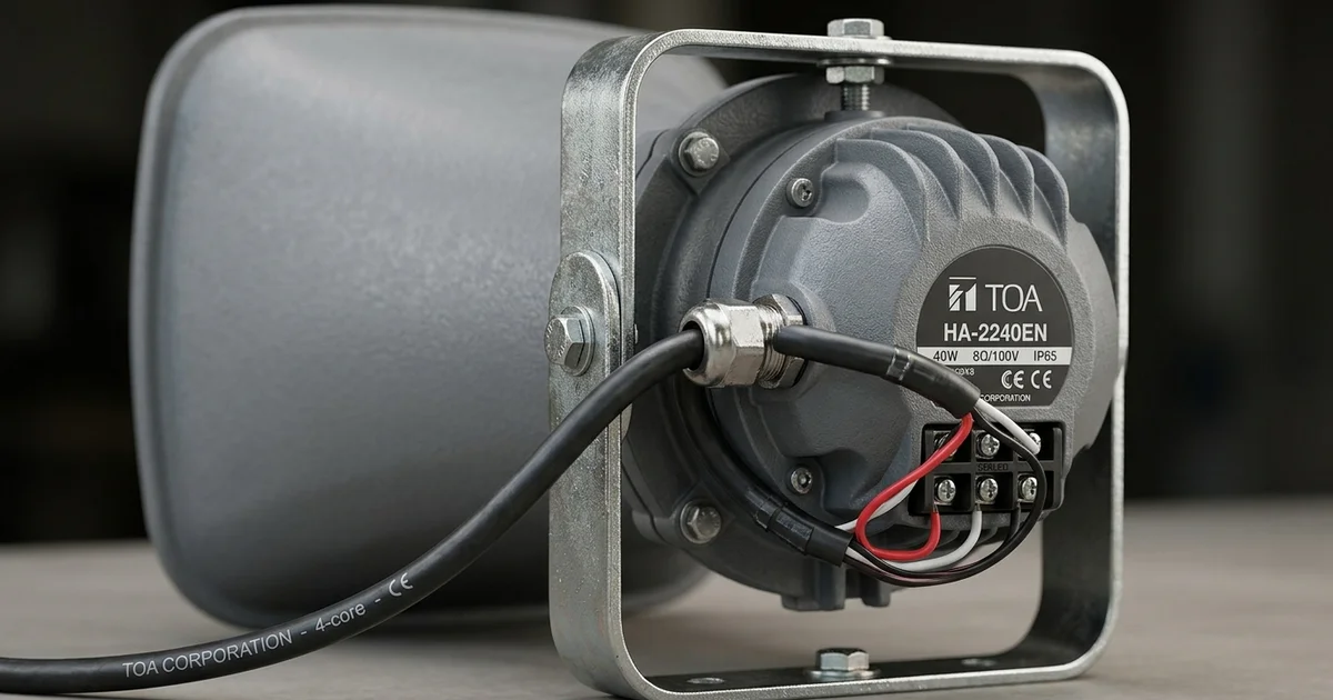 loa nén công suất lớn chính hãng TOA HA-2240EN do Ngọc Thiên cung cấp
