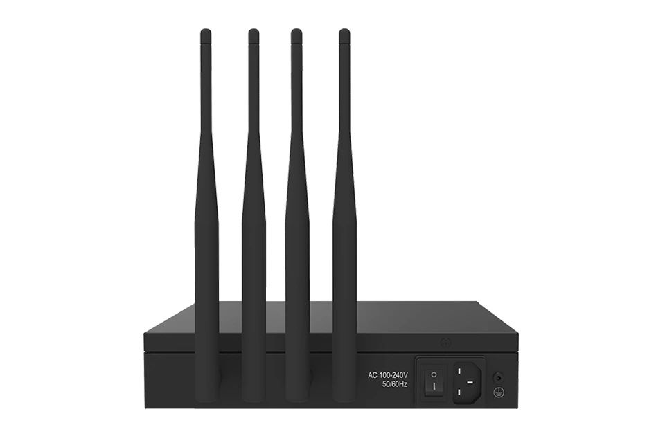 mặt sau Yeastar TG400