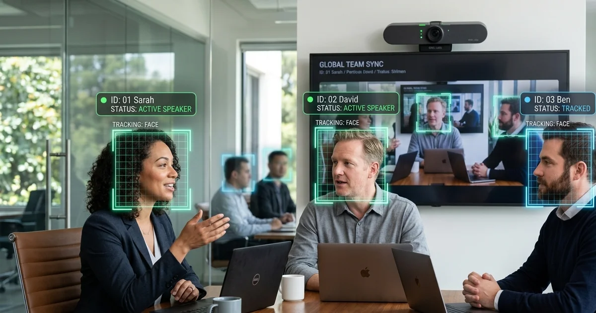 Công nghệ camera thông minh AI tự động tracking khuôn mặt