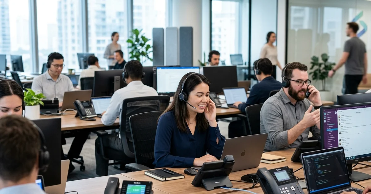 Triển khai giải pháp tổng đài VoIP đồng bộ cho nhân viên văn phòng