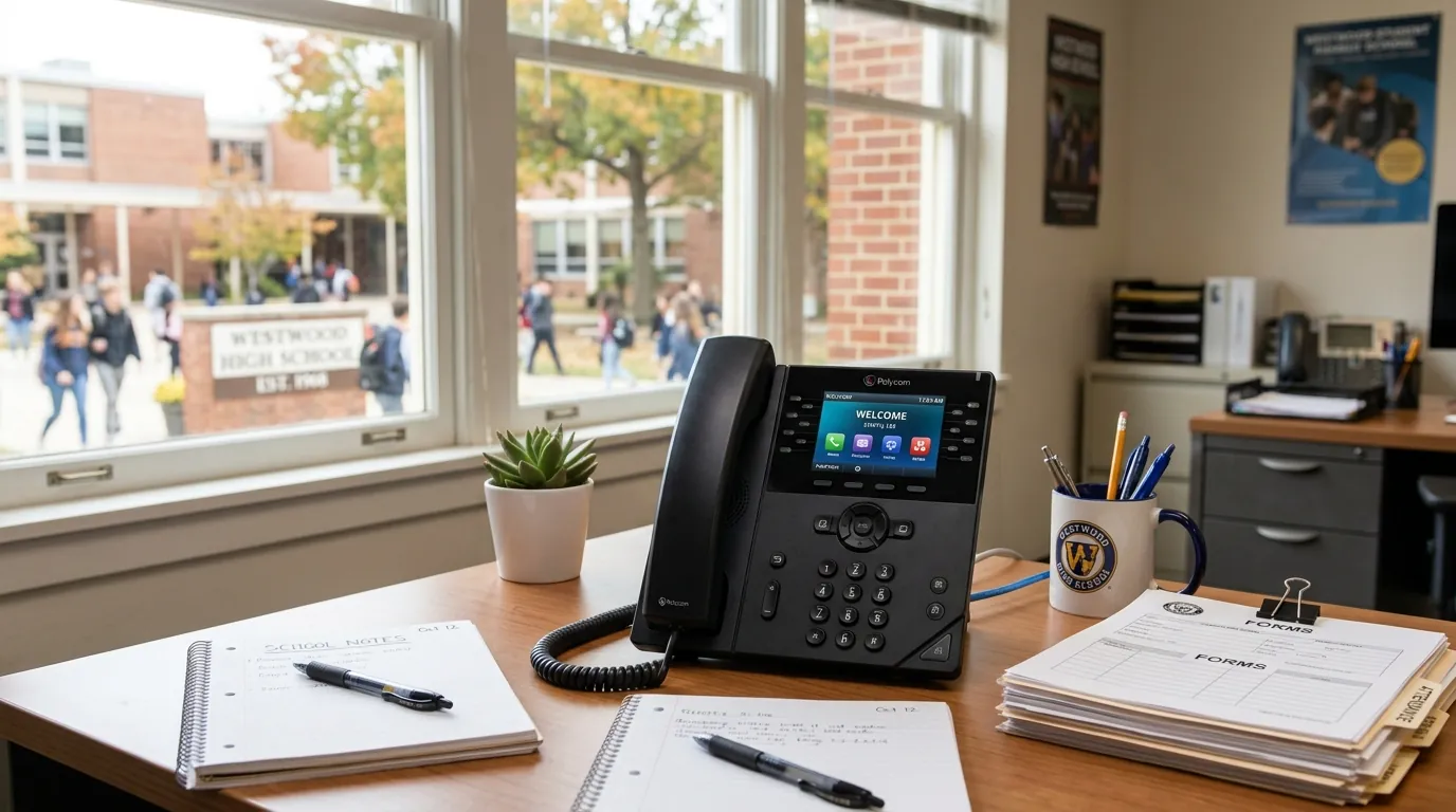 Hệ thống tổng đài IP Grandstream trường học hiện đại