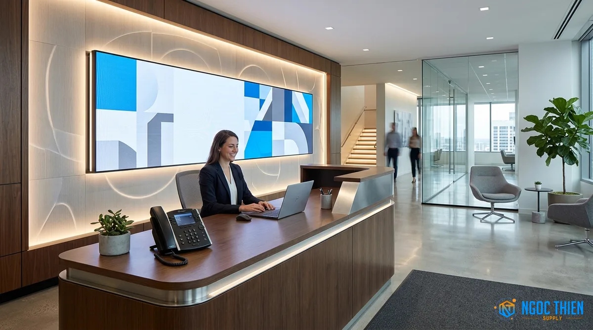 tổng đài Yeastar AI Receptionist giao diện quản trị