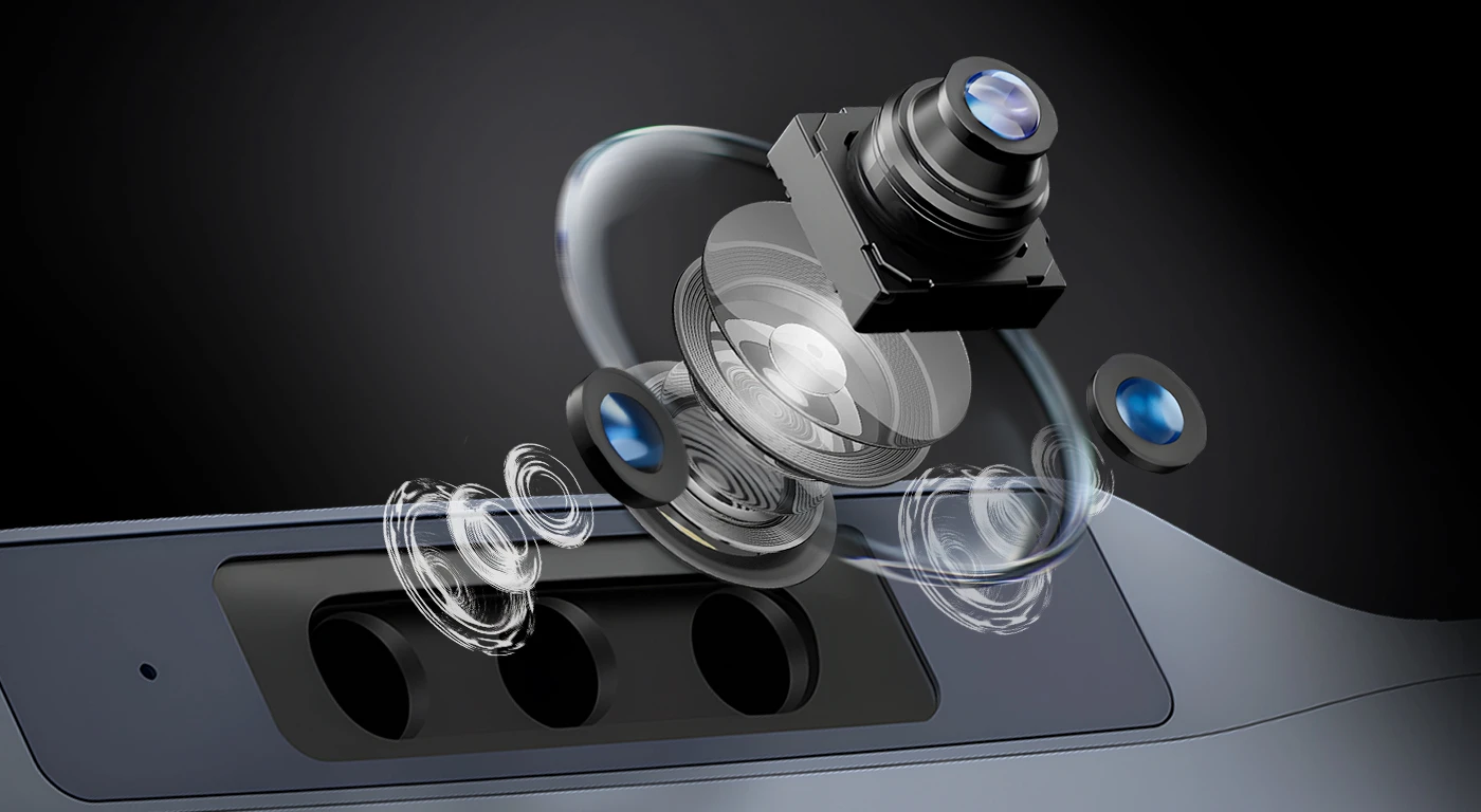 3 camera AI Trident Lens đột phá