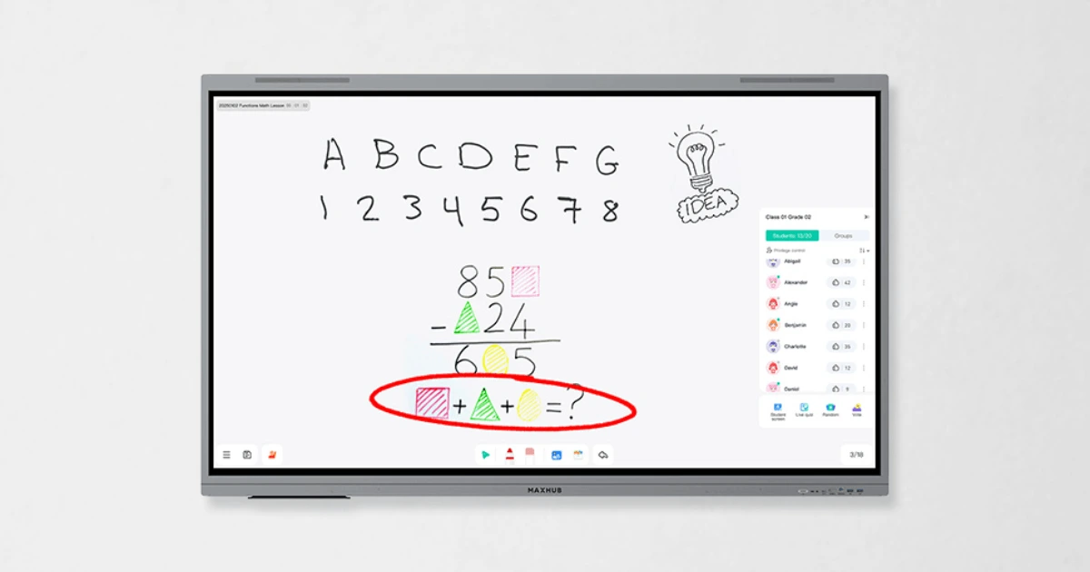 Bảng trắng tương tác MAXHUB Class Pro Whiteboard
