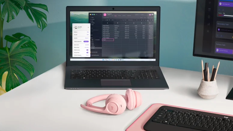 Logitech Zone 300 tùy biến linh hoạt vơi Logitech Tune