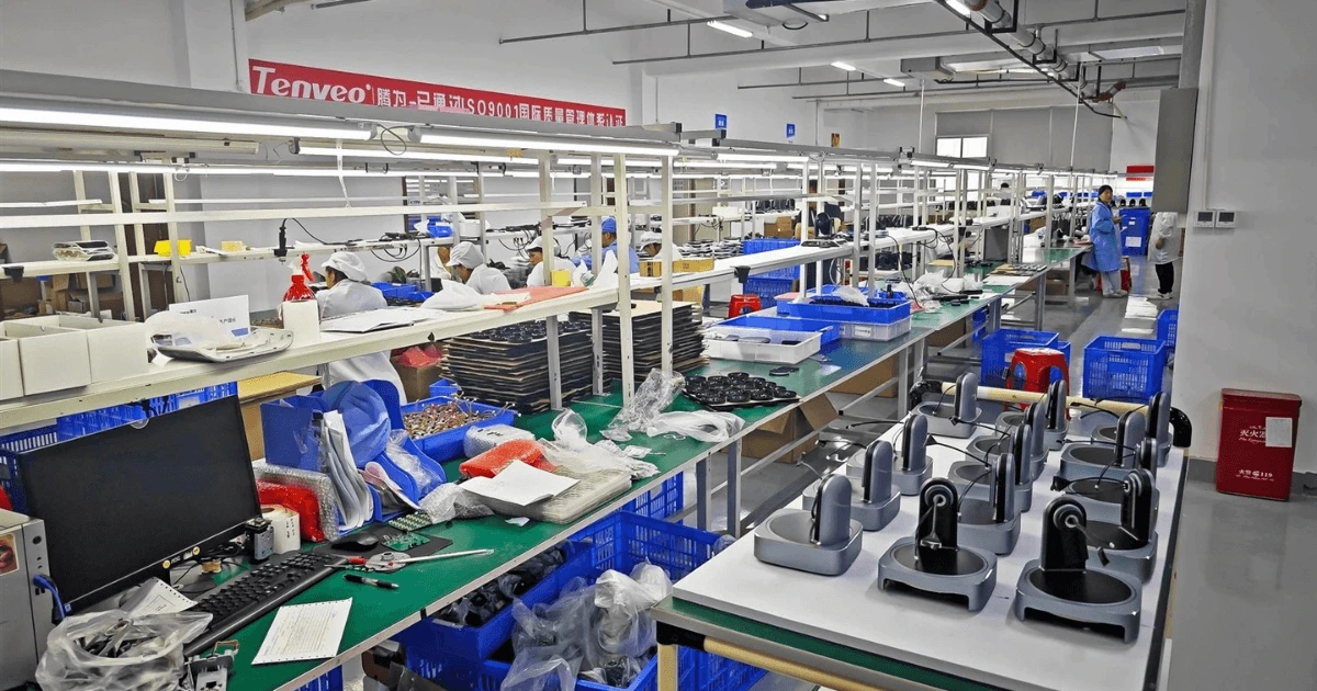 Nhà máy sản xuất của Tenveo
