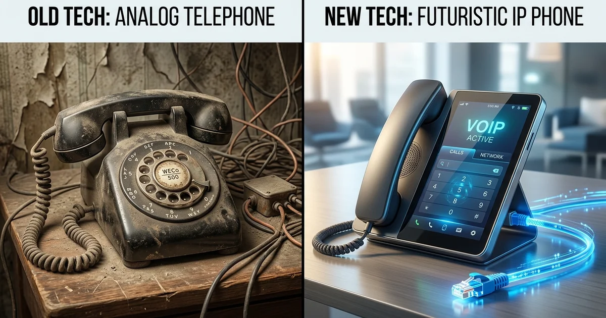 So sánh tổng đài analog và tổng đài IP
