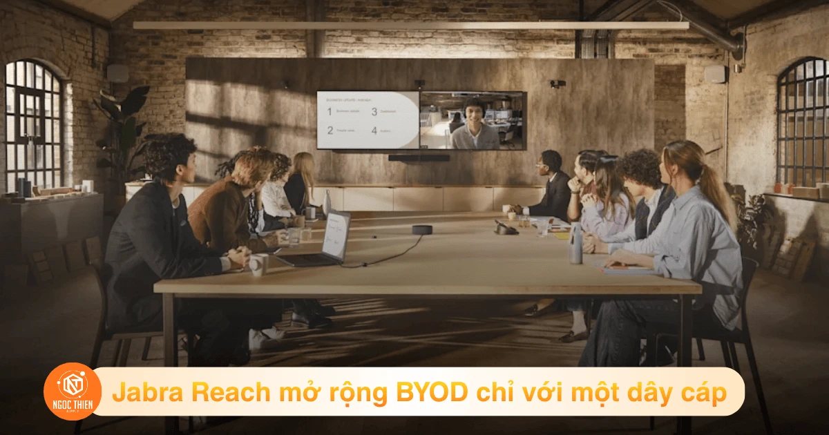 Jabra Reach mở rộng kết nối BYOD chỉ với một dây cáp