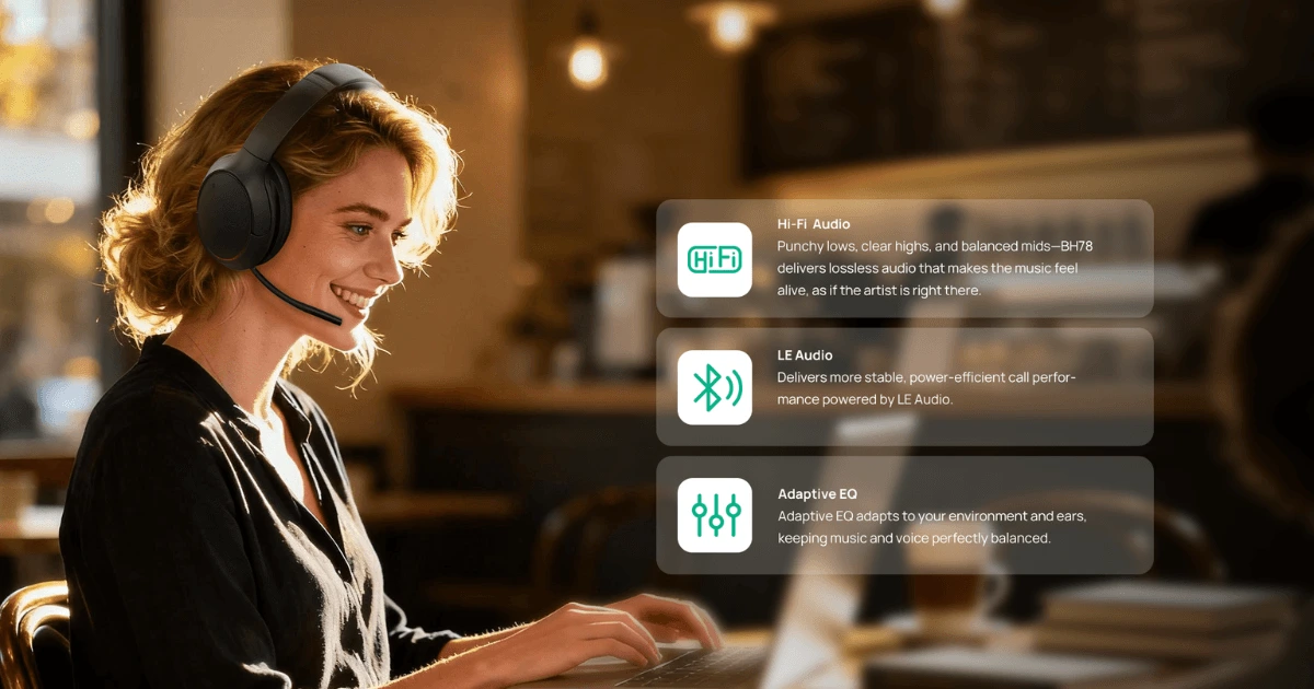 Kết nối Bluetooth 5.3 và tính năng văn phòng