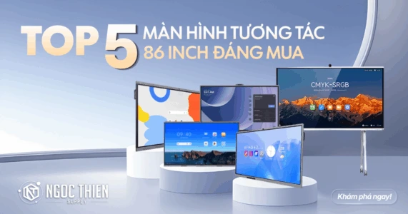 Top 5 màn hình tương tác 86 inch đáng mua