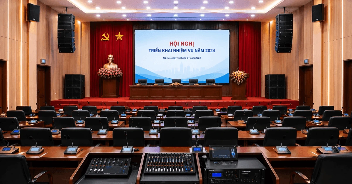 Chi phí âm thanh hội trường phụ thuộc vào đâu