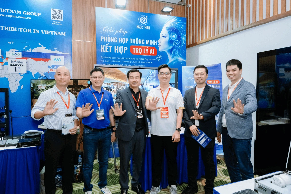 Gian hàng Ngọc Thiên được quý đối tác chào đón tại sự kiện AV Connect 2026 hà nội