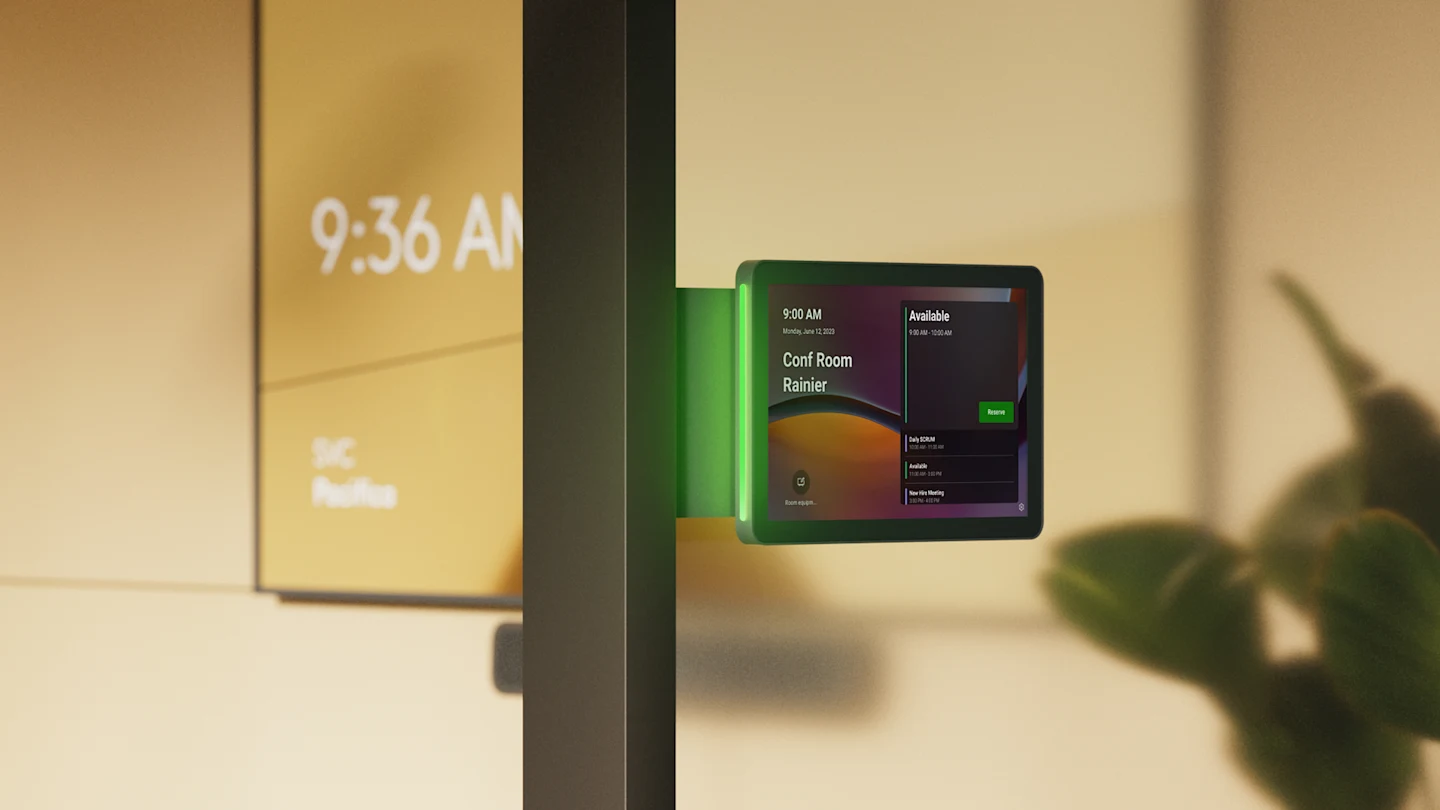 Logitech Tap Scheduler 2 cho phòng microsoft teams