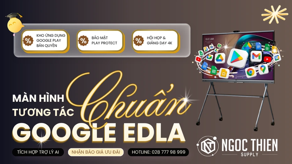 Màn hình tương tác thông minh chuẩn EDLA