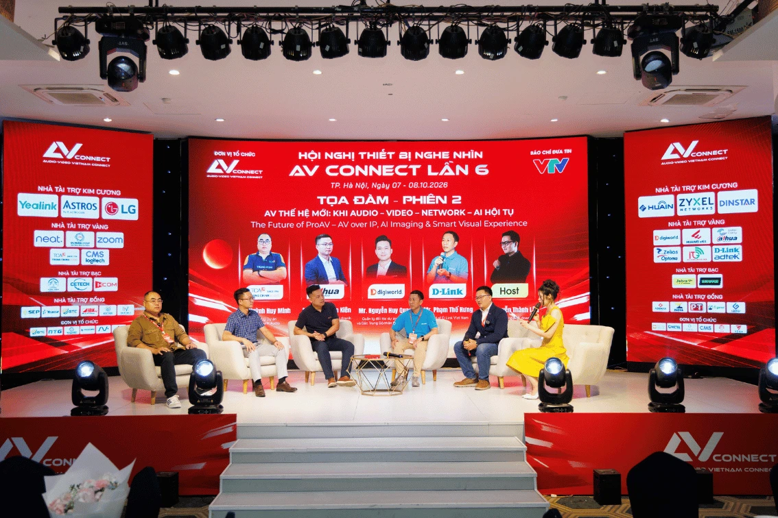 Phiên 2 tọa đàm tại AV Connect 2026 lần 6