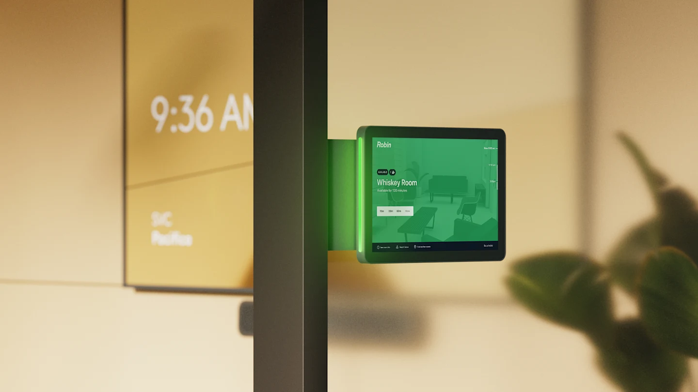 appspace Logitech Tap Scheduler 2 cho phòng robin