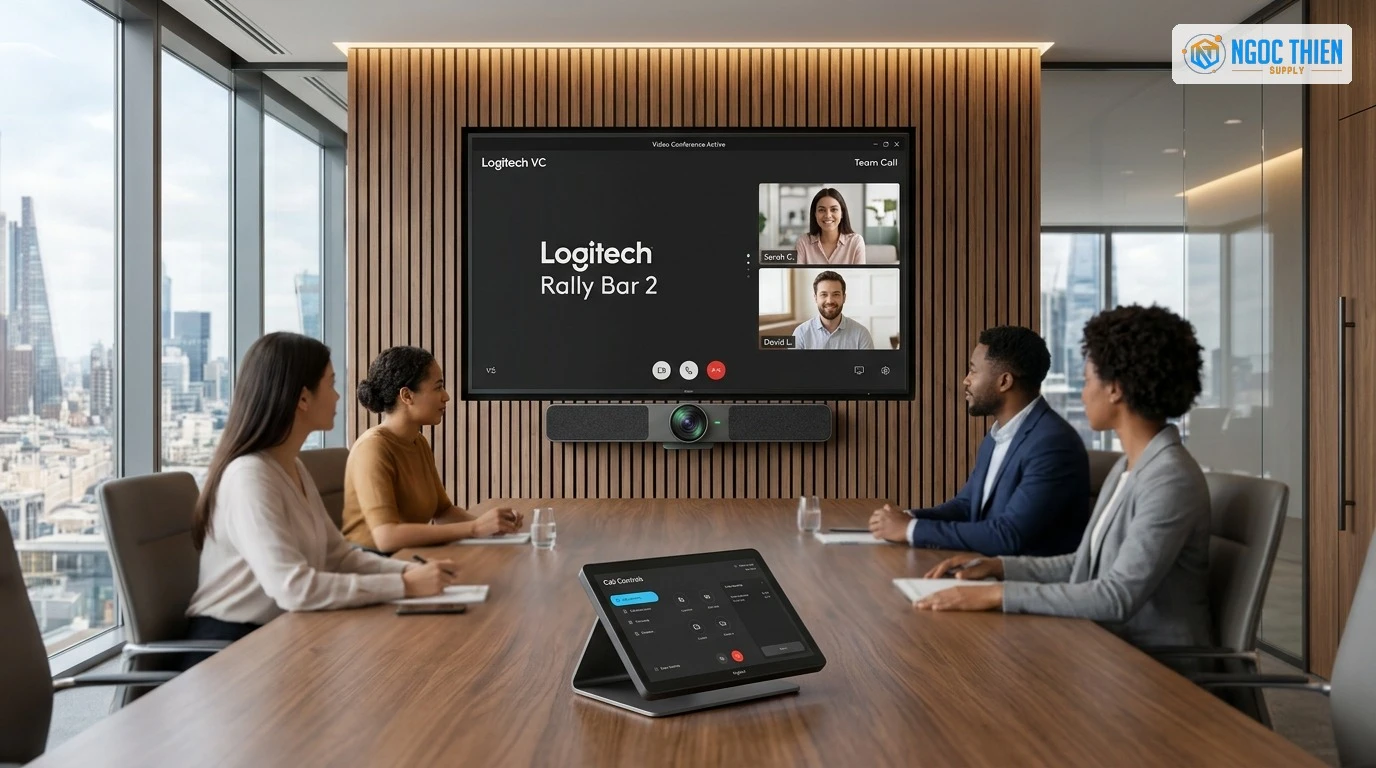 thiết bị hội nghị logitech rally bar 2